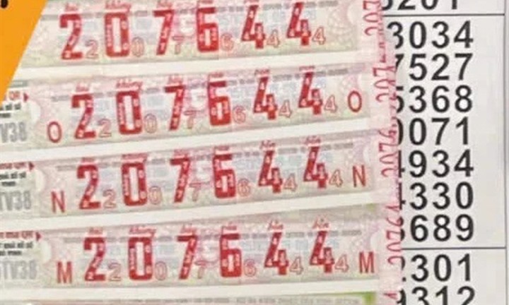 Một tài xế xe ôm trúng độc đắc 10 tỷ đồng