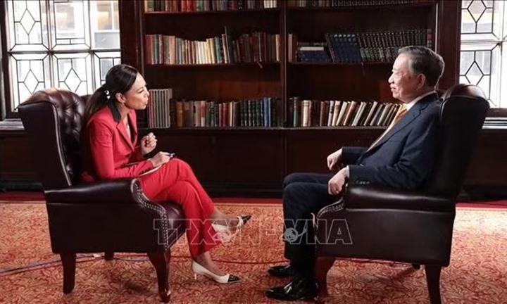 Tổng Bí thư, Chủ tịch nước Tô Lâm trả lời phỏng vấn Bloomberg TV