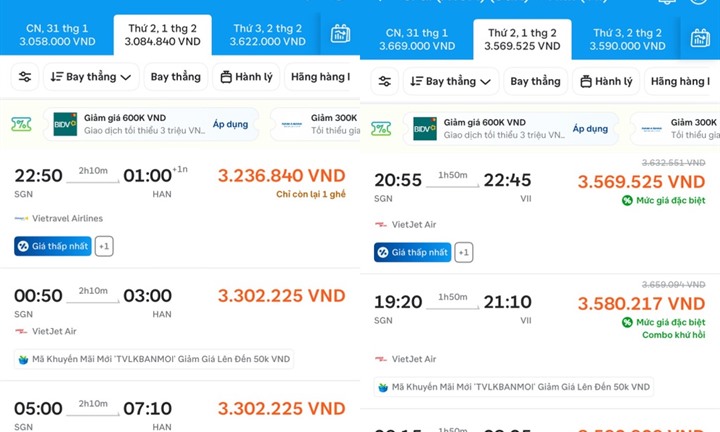 Thị trường vé máy bay Tết Đinh Mùi 2027: Chặng nào tăng 10-20%?