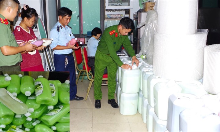 Phát hiện vụ  mua hơn 1.300 lít rượu không rõ nguồn gốc, gắn nhãn “đặc sản Tây Bắc” bán trên TikTok
