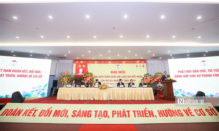 Đại hội đại biểu toàn quốc Hội Luật gia Việt Nam lần thứ XV: Đoàn kết - Dân chủ - Đổi mới - Hiệu quả - Phát triển