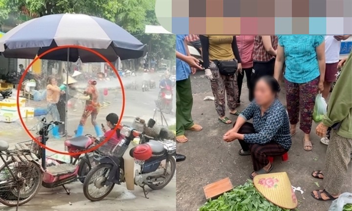 Chủ quán hải sản xịt nước vào mặt người bán rau lĩnh án tù