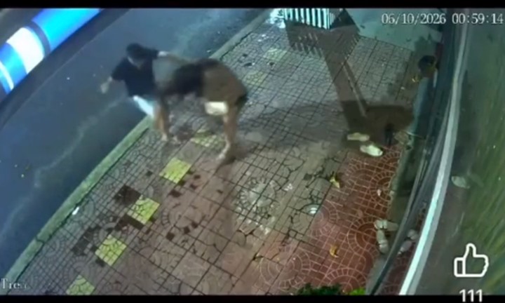 Công an vào cuộc vụ clip cô gái bị chồng đánh trên vỉa hè lúc 1h sáng ở Gia Lai