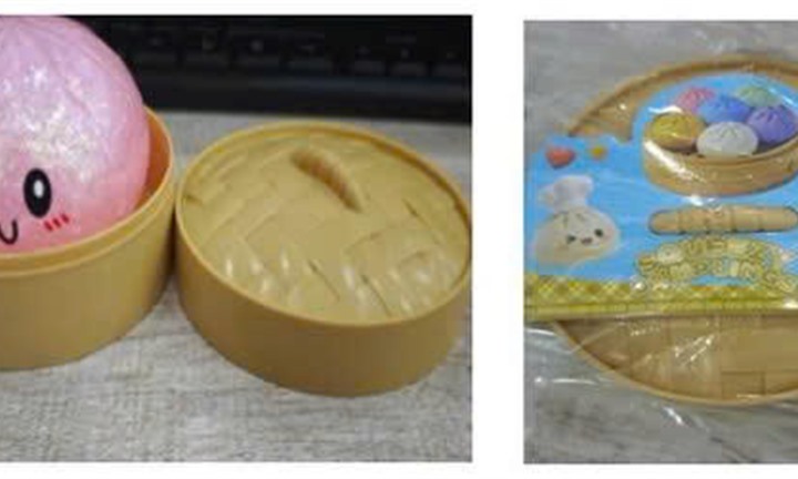 Công an cảnh báo nguy cơ mất an toàn từ đồ chơi bóp mềm hình bánh bao “Aqueezy Dumplings”