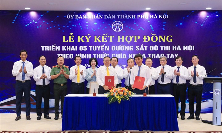 Vinhomes - SGC đầu tư gần 900.000 tỷ đồng xây dựng 5 tuyến Metro Hà Nội