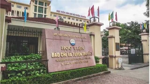 Học viện Báo chí và Tuyên truyền công bố điểm trúng tuyển ngành Báo chí