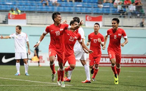 Vòng loại Asian Cup 2015: Việt Nam để thua, Singapore chiến thắng