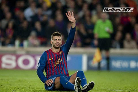 Bị chấn thương, Pique vắng trong mặt trận tới