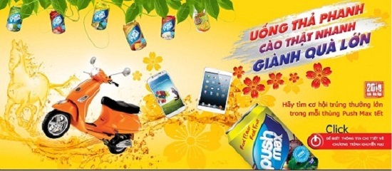 Uống thả phanh, cào thật nhanh, giành quà lớn cùng NGK Push Max