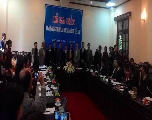 Lễ ra mắt Ban vận động thành lập Hội Luật quốc tế Việt Nam