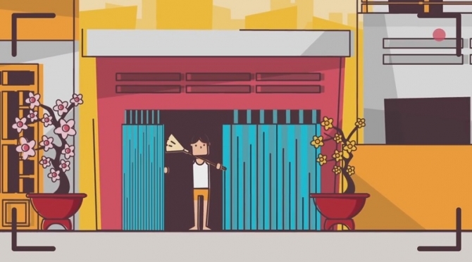 Video hoạt họa vui về những điều không nên làm trong ngày tết