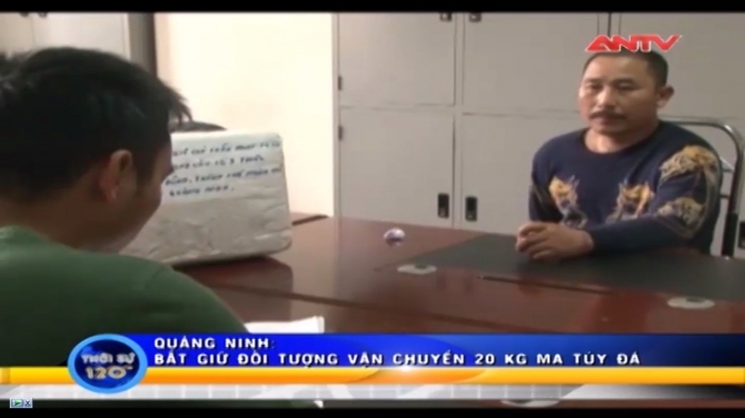 Bắt người Trung Quốc vận chuyển 20 kg ma túy vào Việt Nam