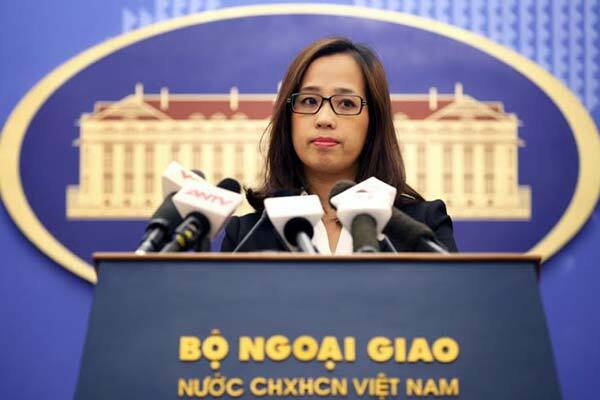 Việt Nam yêu cầu Trung Quốc chấm dứt cải tạo đảo ở Trường Sa