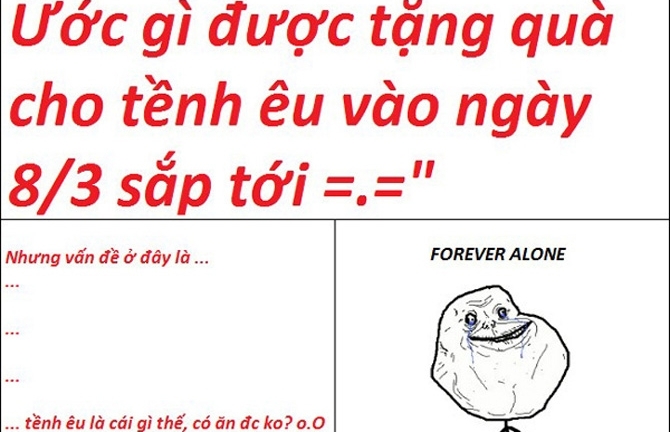 Ảnh chế hài hước, độc đáo hậu 8/3