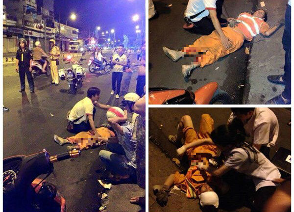 Bức xúc kẻ tông gãy chân cô lao công trong đêm rồi bỏ chạy