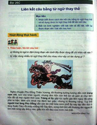 Thánh Gióng đánh giặc xong nhảy xuống Hồ Tây tắm: Bộ GD-ĐT nói gì?