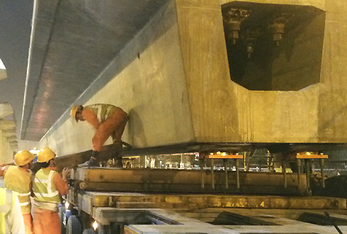 Chạy thử tuyến đường sắt trên cao Hà Nội vào năm 2016