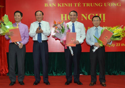 Chân dung 3 tân Phó trưởng Ban Kinh tế Trung ương