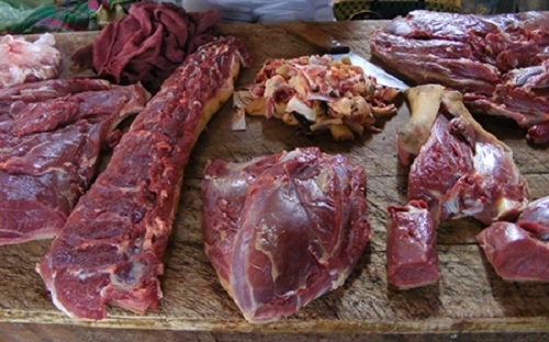 26.000 tấn thịt trâu nhập khẩu 