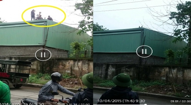 Nổ lớn giữa Hà Nội, công nhân bị bắn lên mái nhà?