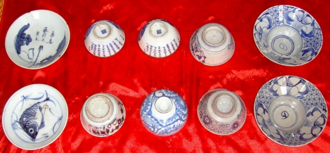 Phát hiện Bộ sưu tập gốm sứ cổ quý hiếm ở Hà Tĩnh