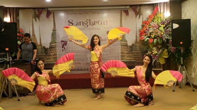 Vui Tết Thái Lan giữa lòng Thủ đô