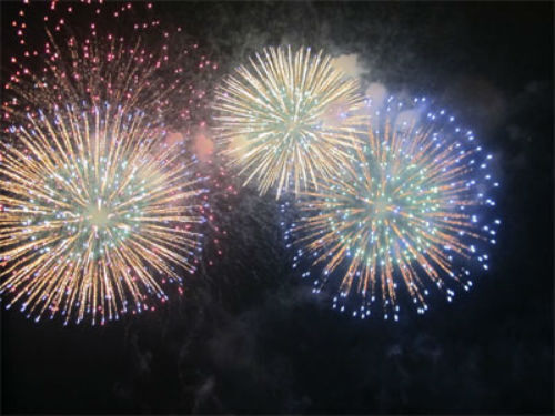 Lễ hội đền Hùng 2015: Bắn pháo hoa tầm cao tại Quảng trường Hùng Vương