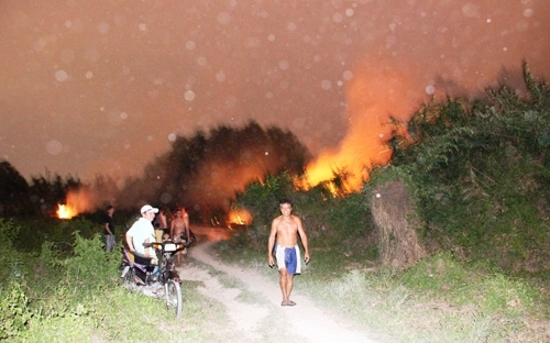 Cháy lớn ở Quận 2 TP.HCM, hàng trăm người dân hốt hoảng