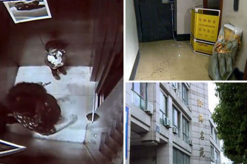 Trung Quốc: Con 2 tuổi đẩy mẹ ngã tử vong?