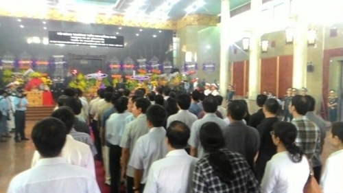 Vụ máy bay  Su - 22 rơi: Truy điệu 2 phi công tử nạn