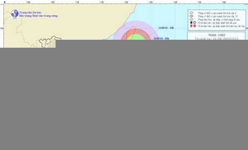 Xuất hiện bão rất mạnh trên biển phía Đông miền Trung Philippin