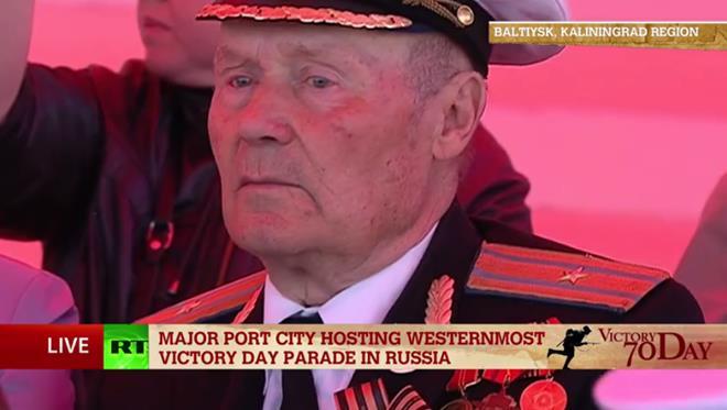 Diễu binh tại Nga: Cựu chiến binh tề tựu mừng 70 năm ngày chiến thắng