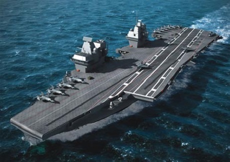 Mỹ giúp Ấn Độ đóng tàu sân bay lớn nhất lịch sử đối phó Trung Quốc