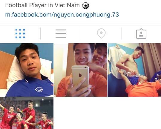Công Phượng và Hòa Minzy công khai theo dõi nhau