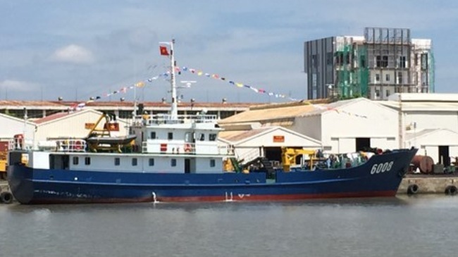 Bàn giao tàu trinh sát cho lực lượng Cảnh sát biển