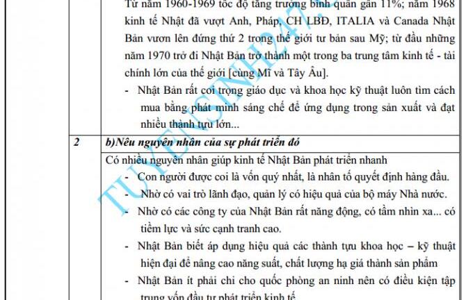 Đáp án môn Lịch sử tốt nghiệp THPT quốc gia năm 2015