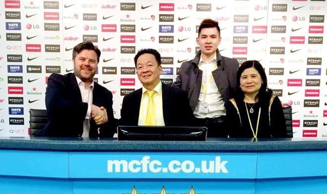Bầu Hiển sẽ lãi đậm khi mời Man City đến Việt Nam?