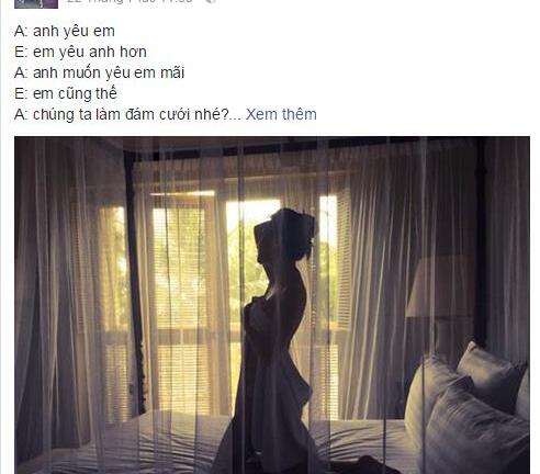 Kỳ Duyên bất ngờ tung ảnh nóng trên giường ngủ