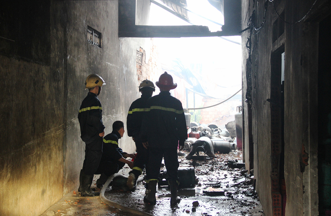 Nổ kho chứa gas, một công nhân tử vong