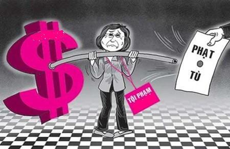 Chuyển hình phạt tiền sang án tù có dễ thực hiện?