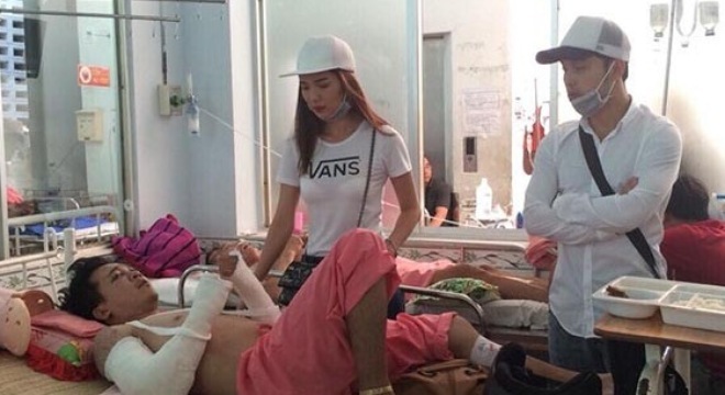 Ưng Hoàng Phúc bơ phờ vì chàng diễn viên mới qua đời