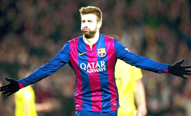 Pique có thể bị phạt vì chửi trọng tài, lăng mạ Real Madrid