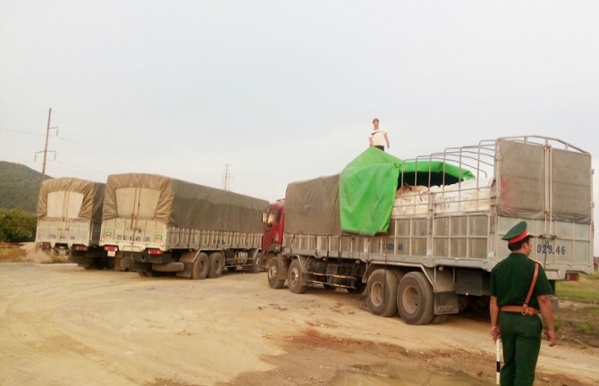 Hà Tĩnh: Bắt đoàn xe chở bột đá quá tải 'lọt' qua 3 trậm cân