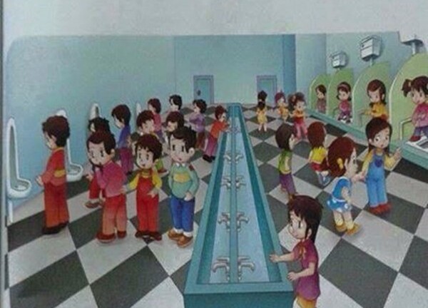 Giáo dục giới tính cho trẻ bằng việc phân biệt cách... đi tiểu gây tranh cãi