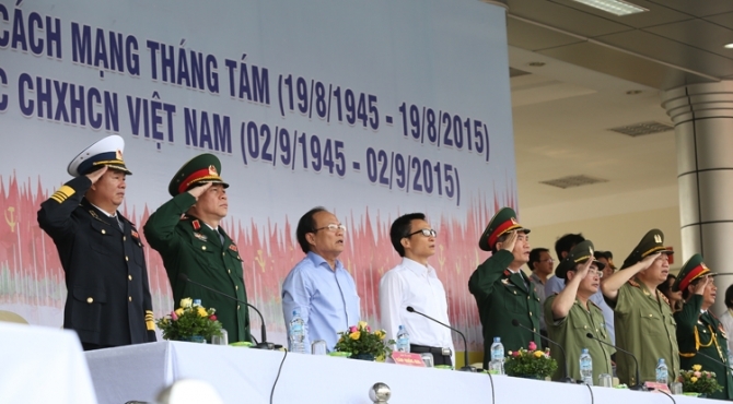 Sơ duyệt diễu binh, diễu hành kỷ niệm Quốc khánh 2/9