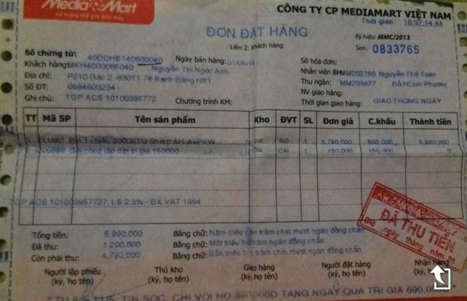 Hội Bảo vệ Người tiêu dùng chỉ ra 3 ‘điểm xấu’ của Media Mart