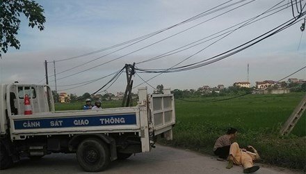 Điều tra tai nạn giao thông khiến một CSGT bị thương