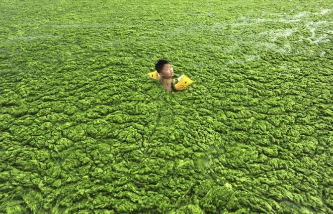 Kinh hoàng những hình ảnh ô nhiễm môi trường tại Trung Quốc