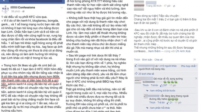 Tiếp tục tranh cãi vụ chàng trai mất 1,2 triệu đưa nhóm bạn gái đi ăn