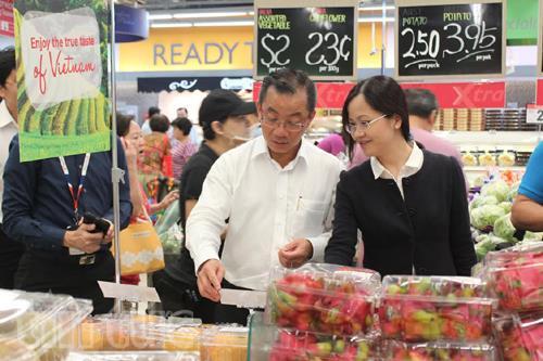 Thúc đẩy xuất khẩu các mặt hàng nông sản vào Singapore